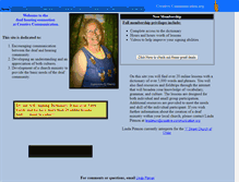 Tablet Screenshot of creative-communication.org